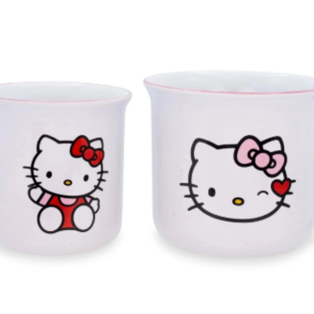 Hello Kitty Big & Little 2 piece mug set
